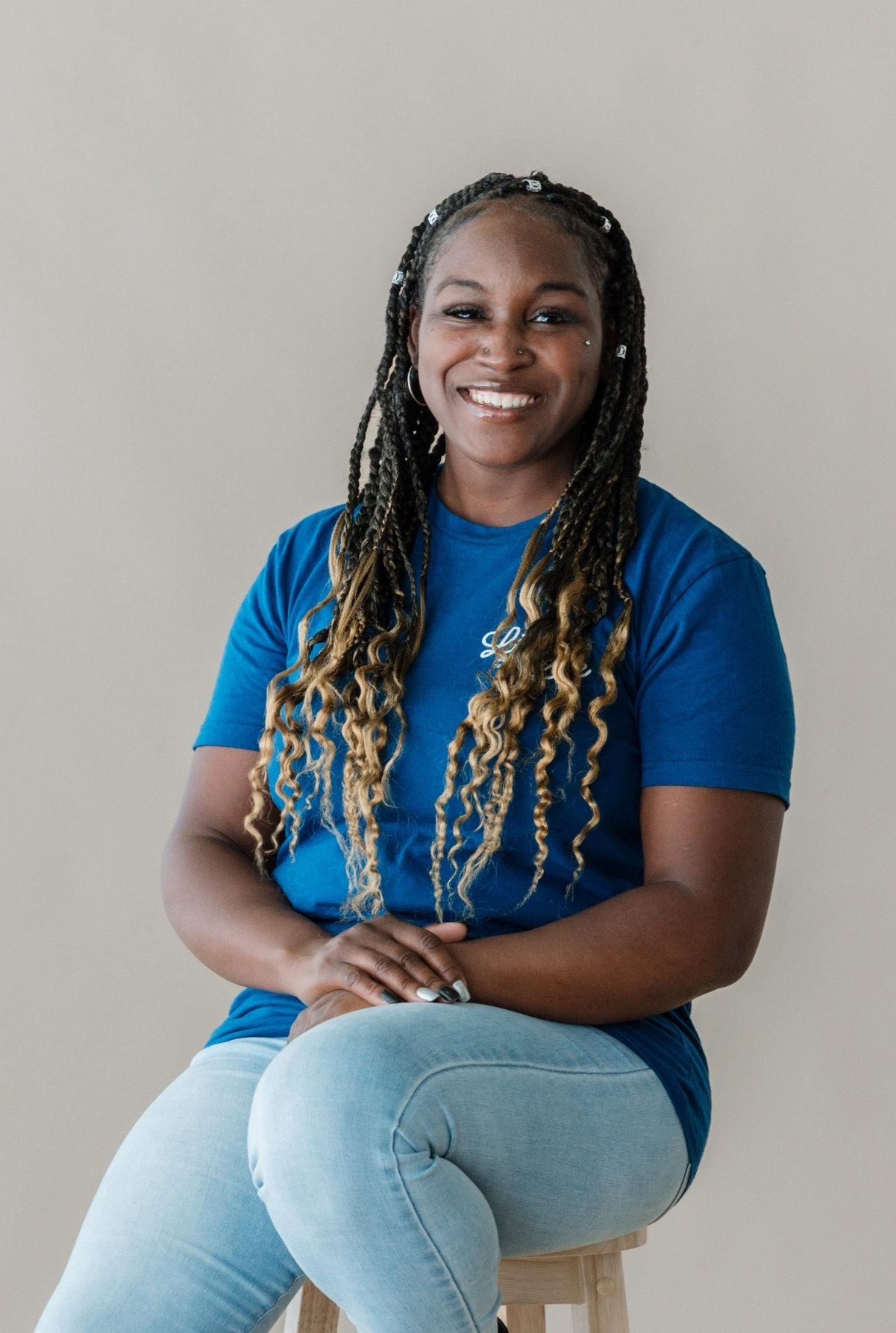 Staff member Jessica Watts